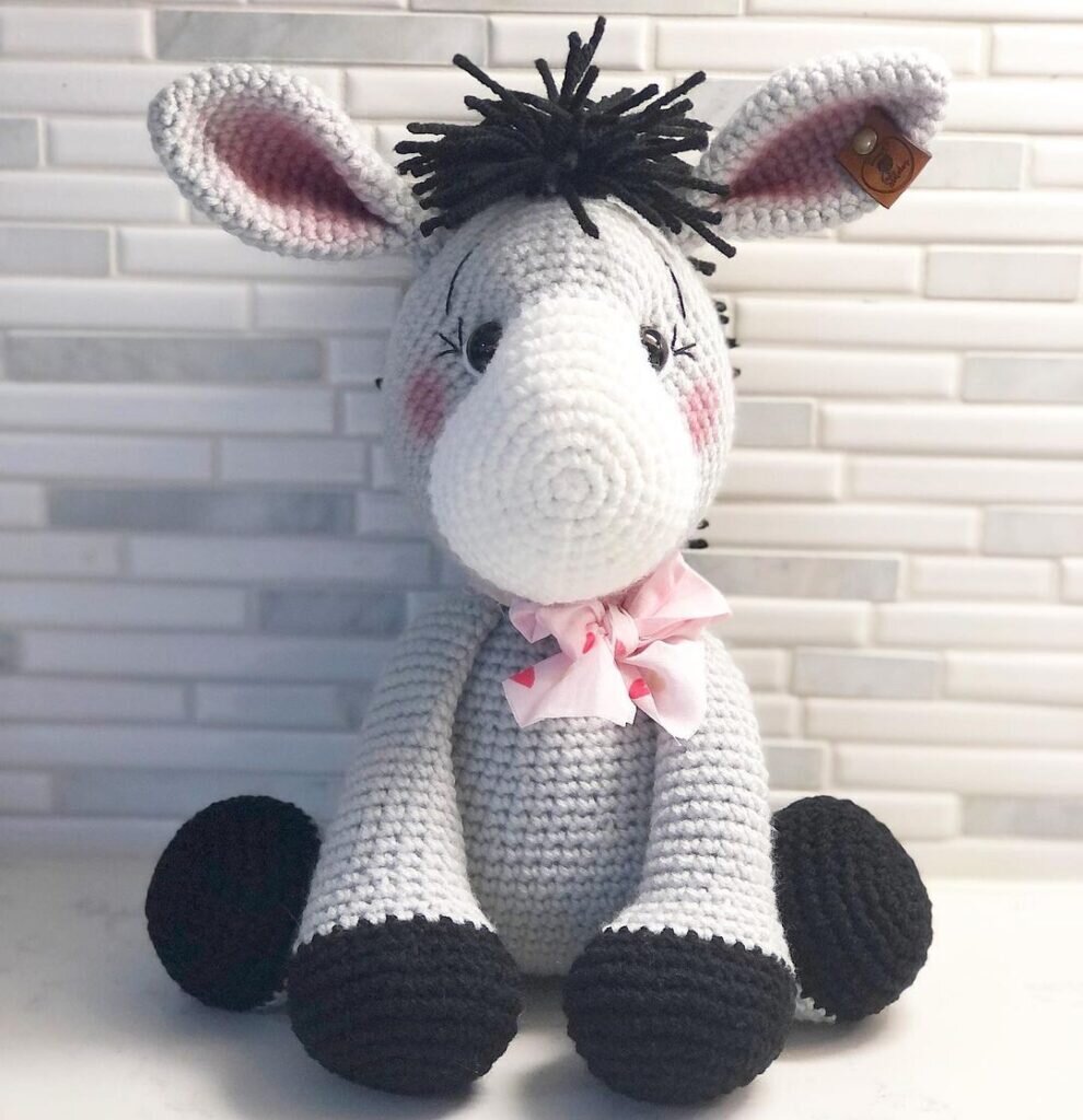 Amigurumi Donkey Free Crochet 8