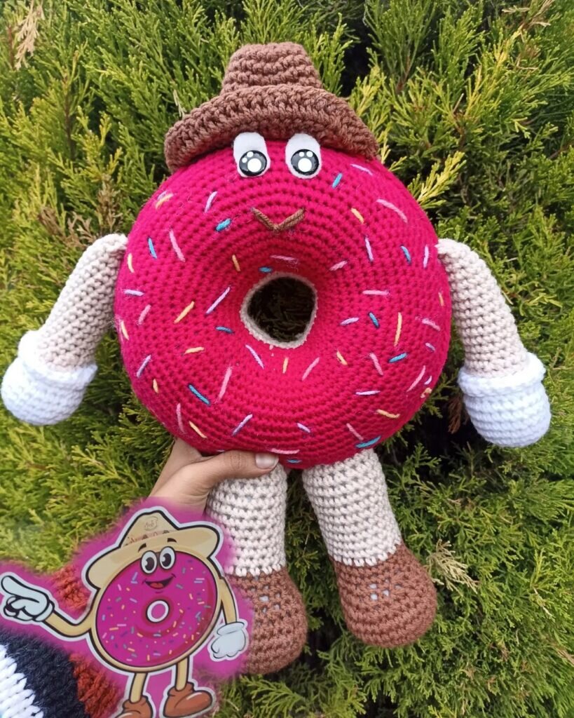 Amigurumi Donut Free Pattern 8