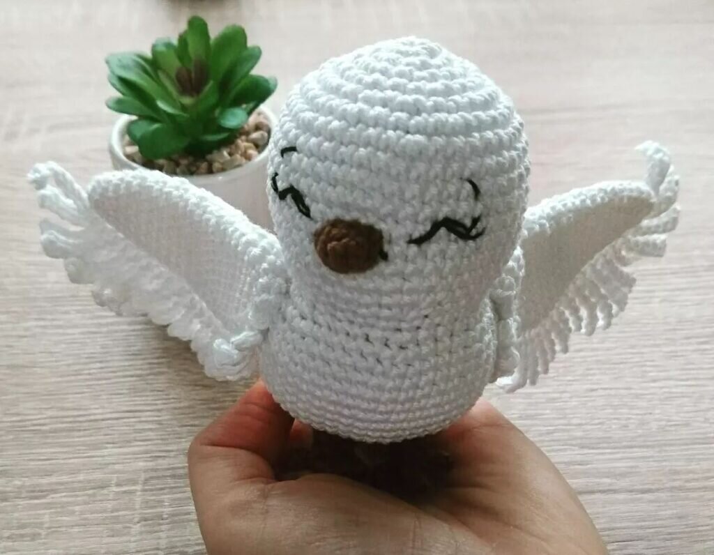 Amigurumi Dove Free Pattern 3