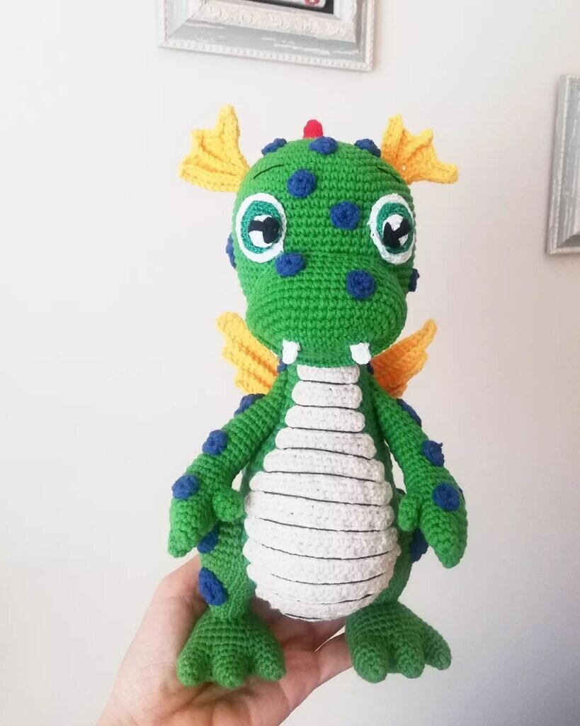 Amigurumi Dragon Free Pattern 1