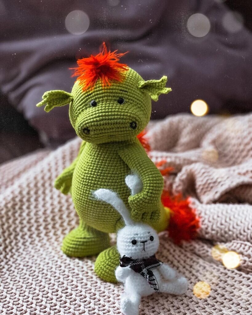 Amigurumi Dragon Free Pattern 3