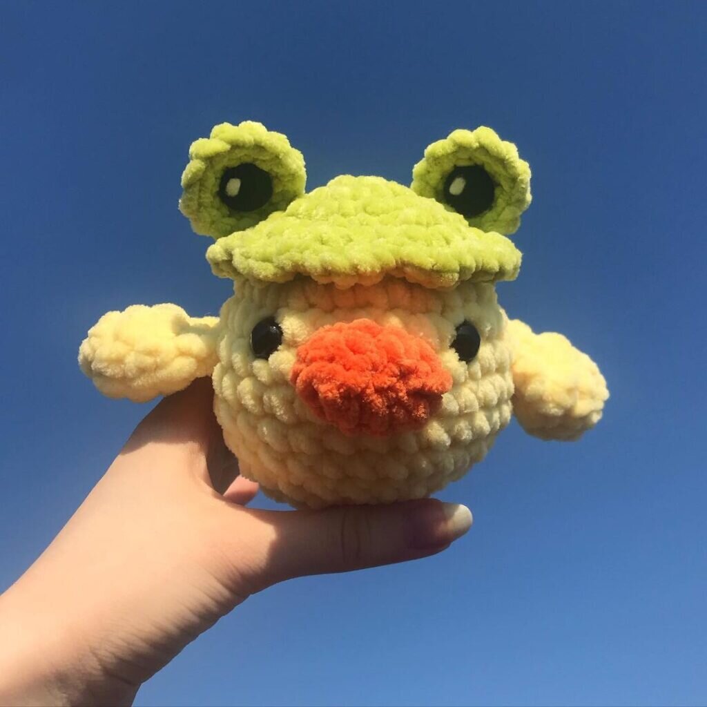 Amigurumi Duck Free Pattern 4