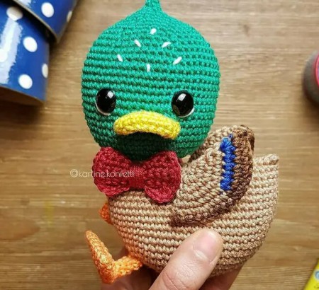 Amigurumi Duck Free Pattern