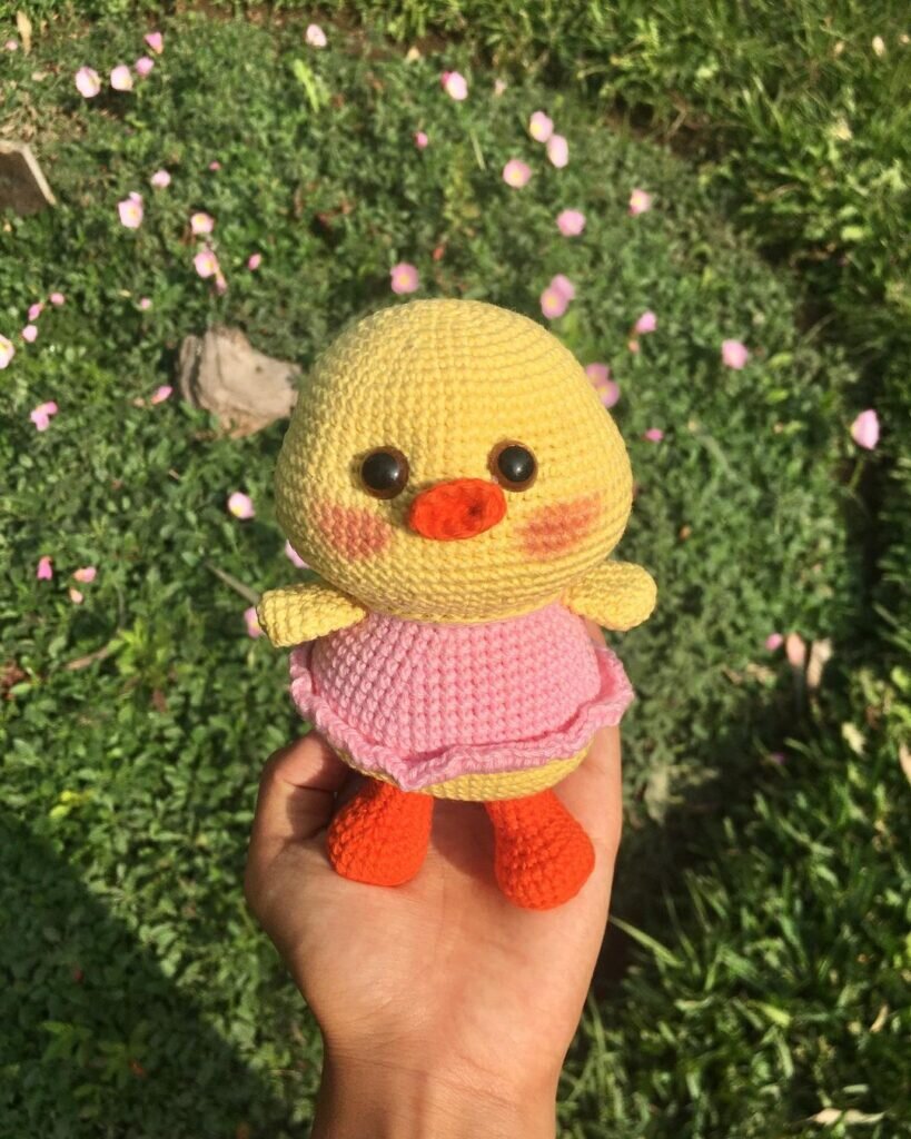 Amigurumi Duck Free Pattern 1