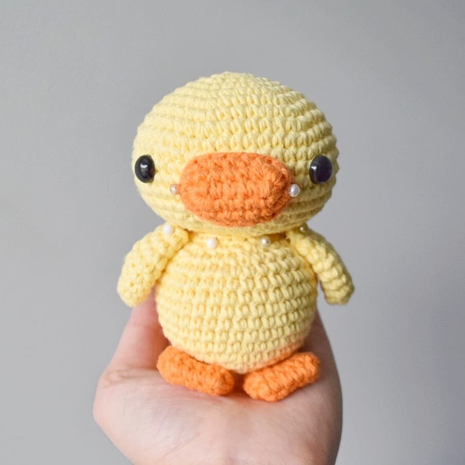 Amigurumi Duckling Free Crochet Pattern 3