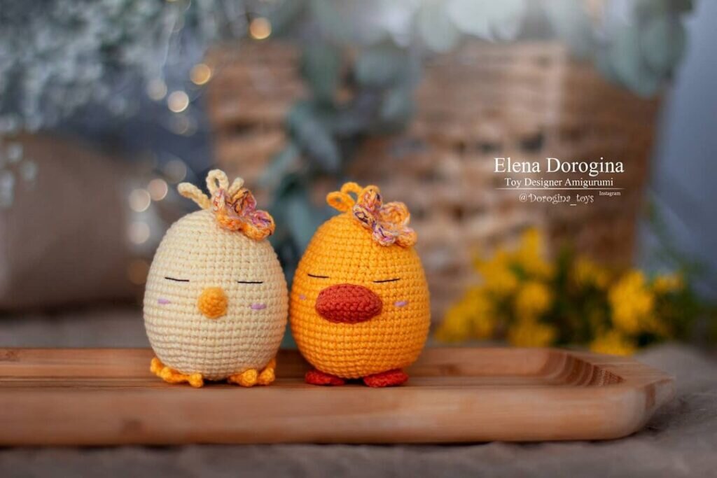 Amigurumi Duckling Free Crochet Pattern 7