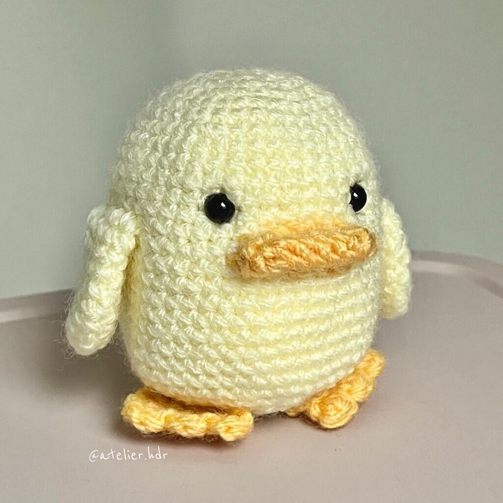 Amigurumi Duckling Free Crochet Pattern 8