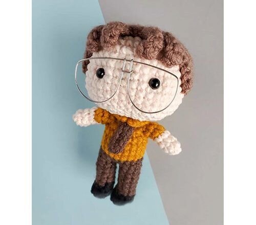 Amigurumi Dwight Doll Free Pattern