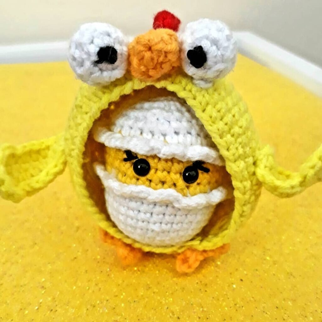 Amigurumi Easter Chick Free Pattern 1