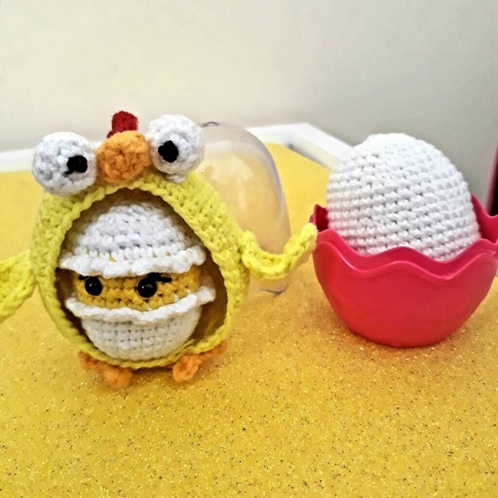 Amigurumi Easter Chick Free Pattern 2