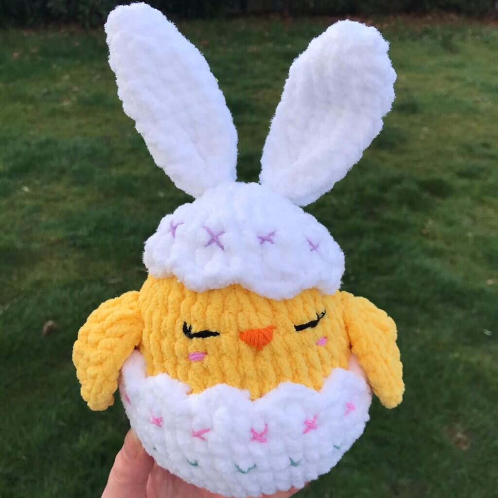 Amigurumi Easter Chick Free Pattern 4