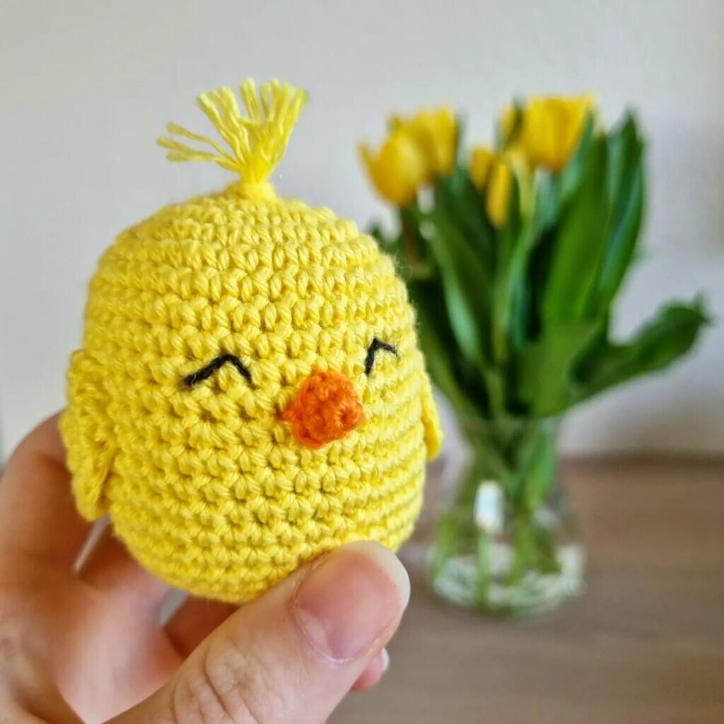 Amigurumi Easter Chick Free Pattern 5