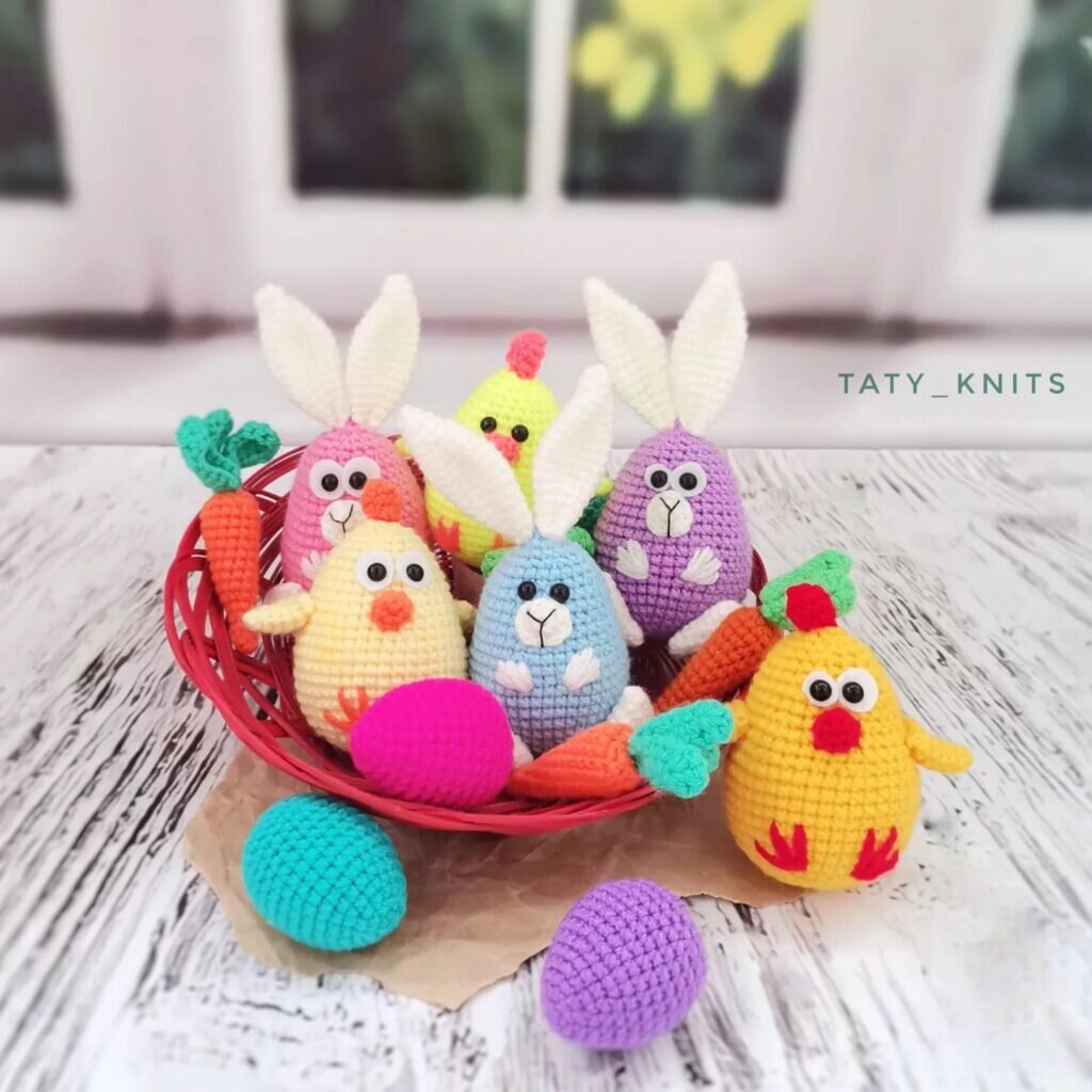 Amigurumi Easter Chick Free Pattern 6