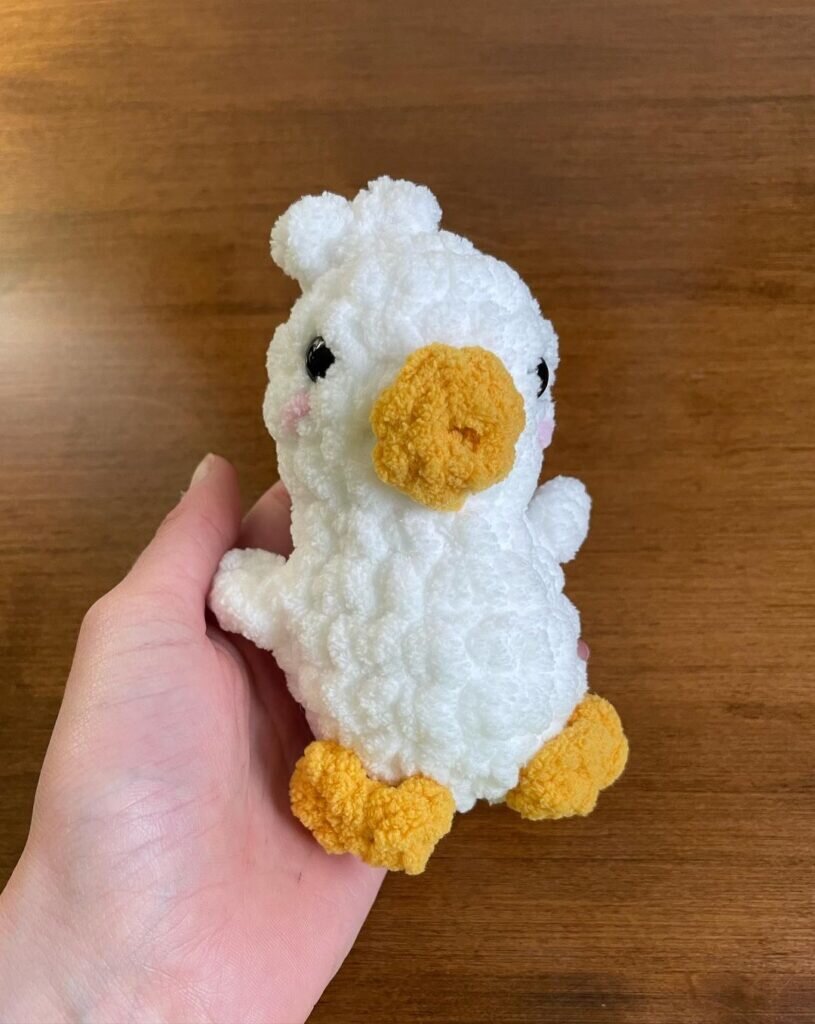 Amigurumi Easter Duck Free Pattern 1