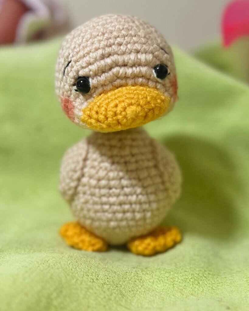 Amigurumi Easter Duck Free Pattern 2