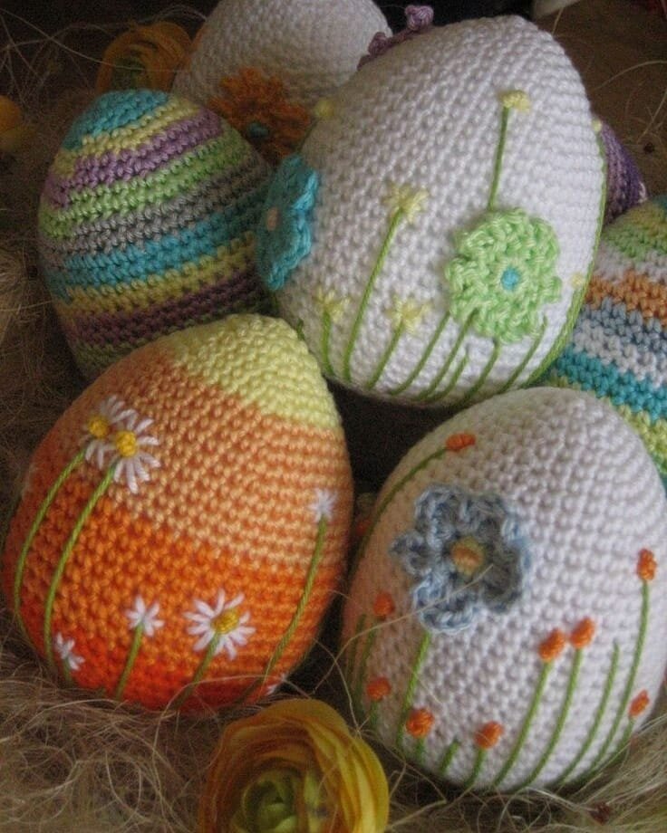 Amigurumi Easter Egg Free Pattern 8