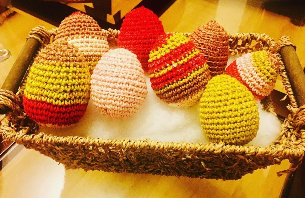 Amigurumi Easter Egg Free Pattern 9