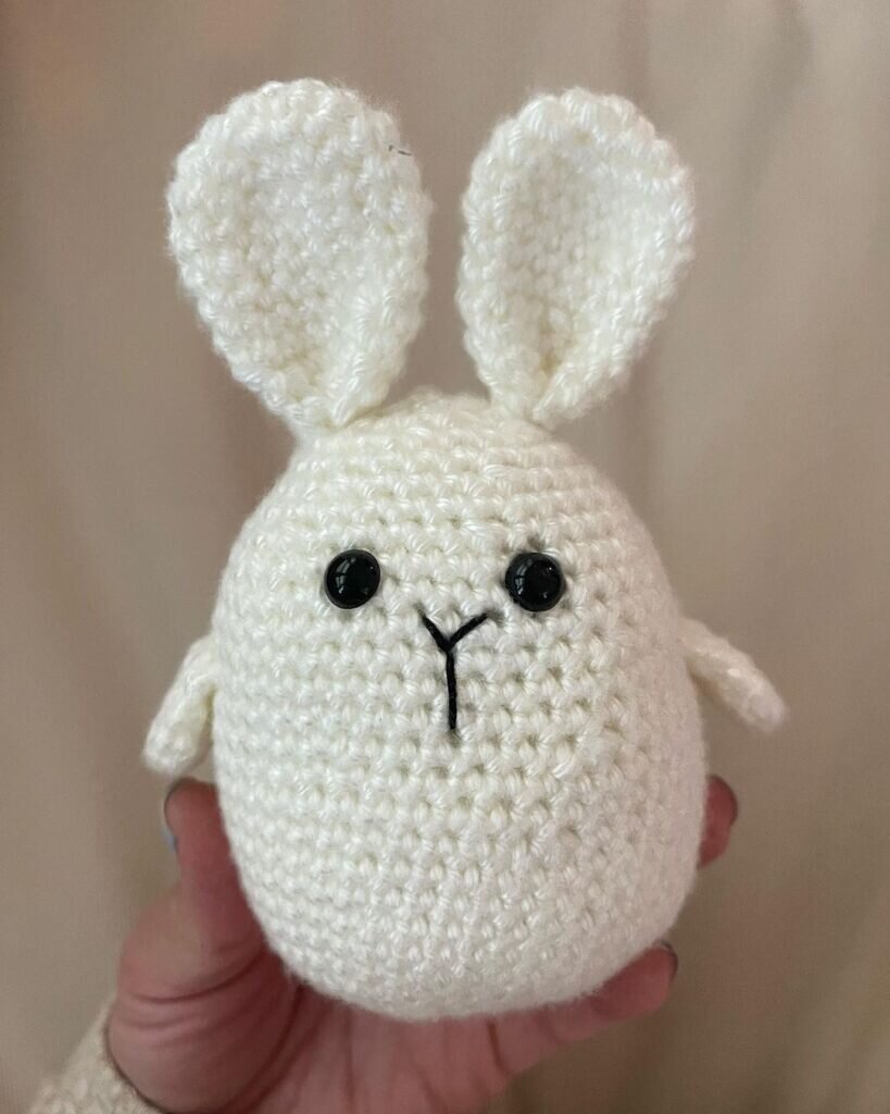 Amigurumi Easter Egg Rabbit Free Pattern 2