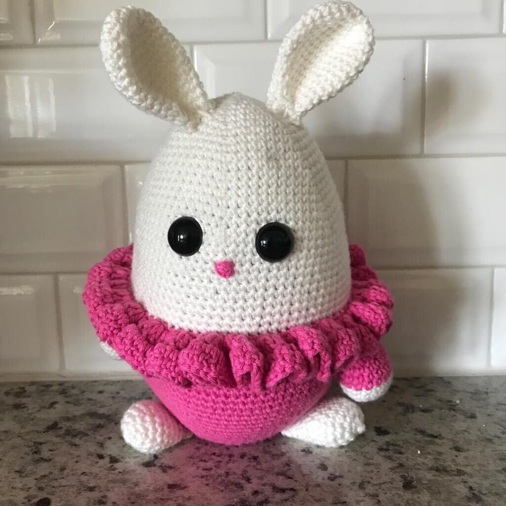 Amigurumi Easter Egg Rabbit Free Pattern 5