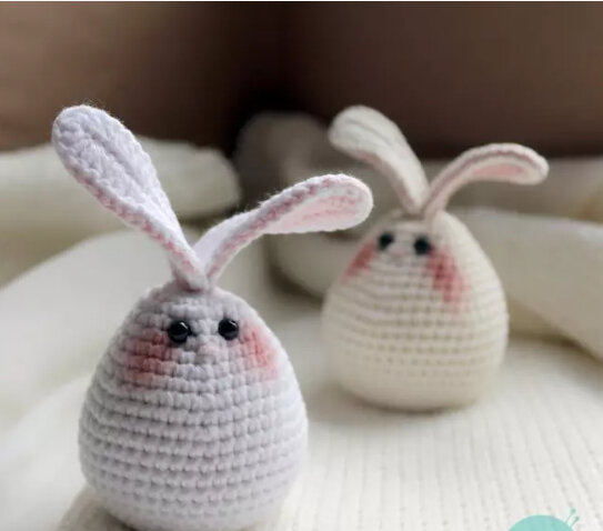 Amigurumi Easter Egg Rabbit Free Pattern