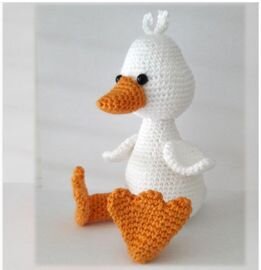 Amigurumi Easy Goose Free Pattern 4