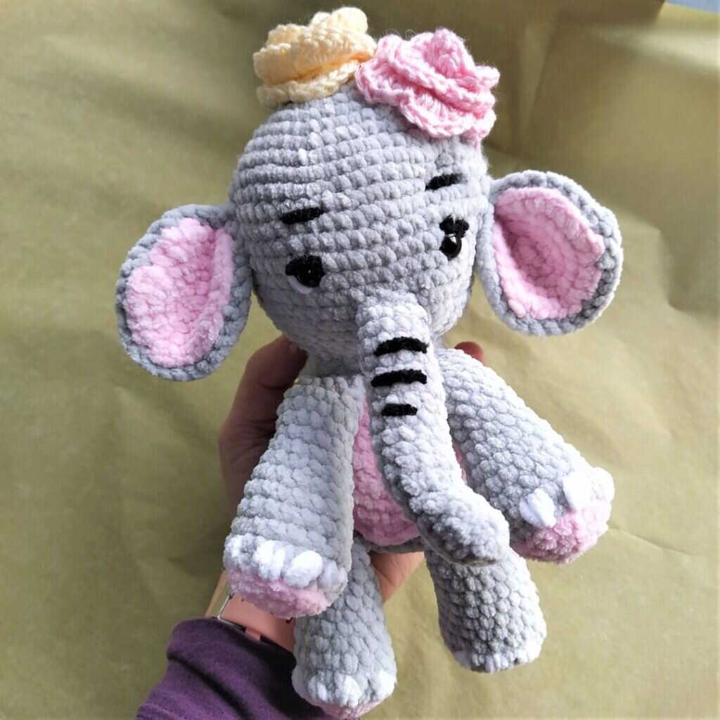 Amigurumi Elephant Free Crochet Pattern 2