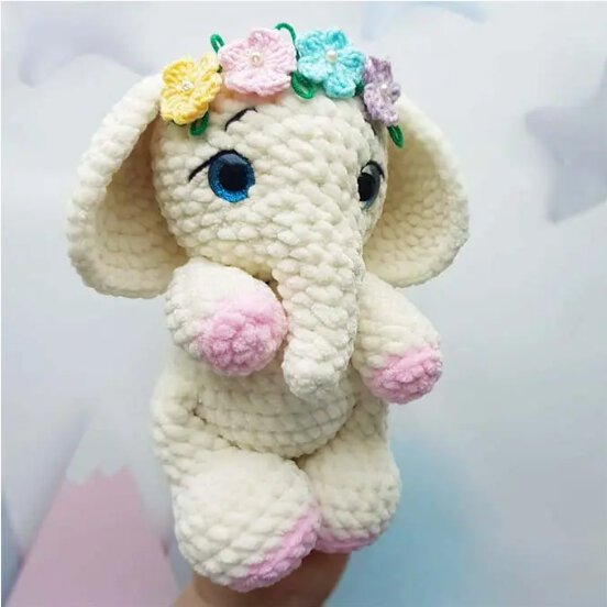 Amigurumi Elephant Free Crochet Pattern