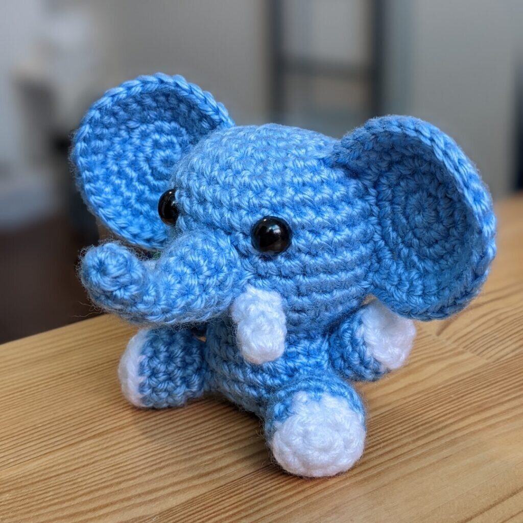 Amigurumi Elephant Free Pattern 4