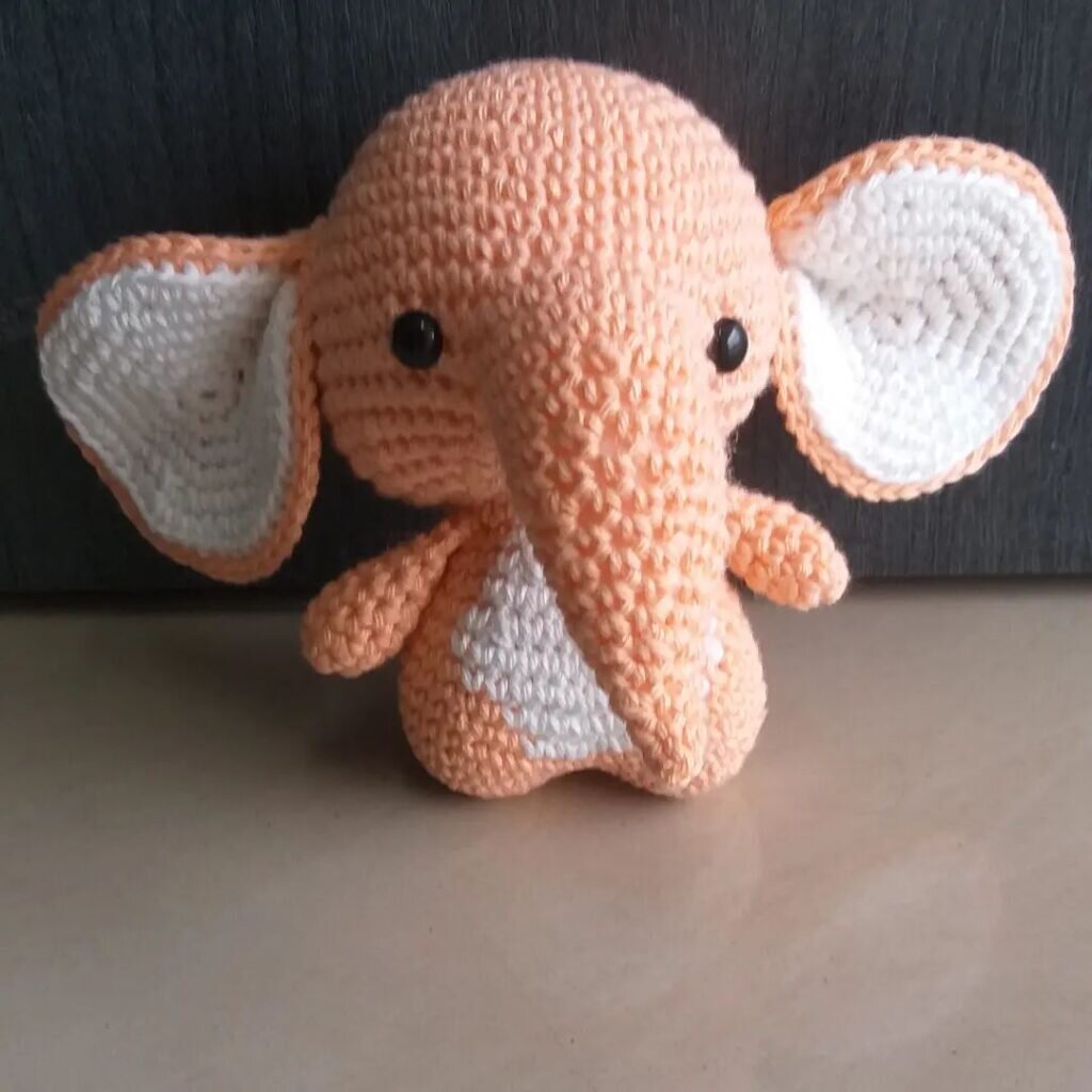 Amigurumi Elephant Free Pattern 5