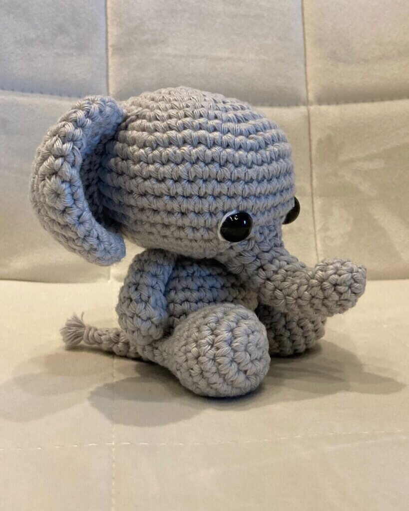 Amigurumi Elephant Free Pattern 7