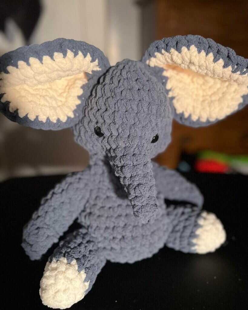 Amigurumi Elephant Free Pattern 1