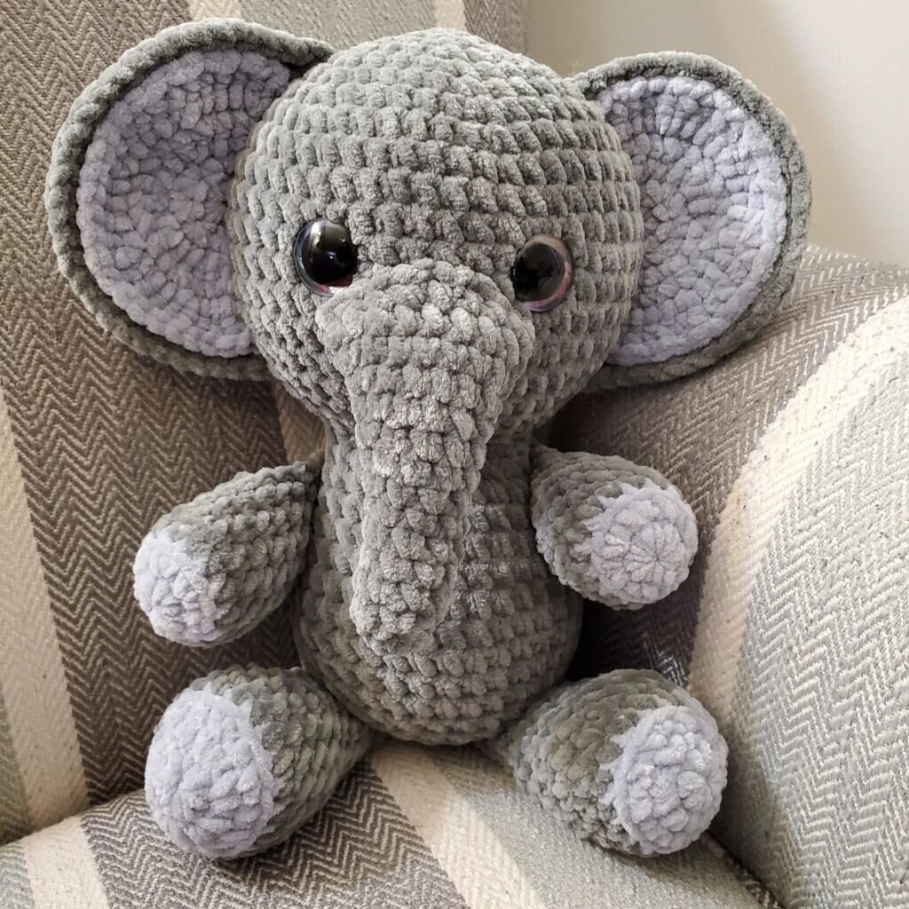 Amigurumi Elephant Free Pattern 4