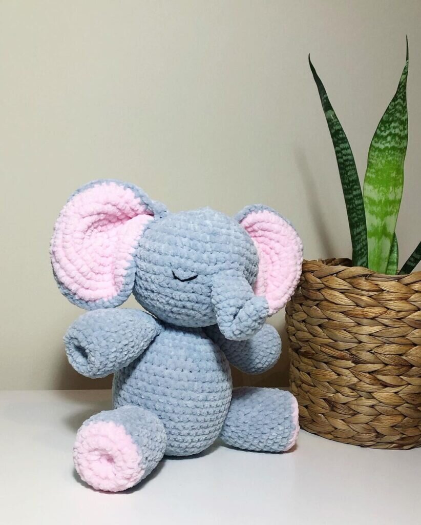 Amigurumi Elephant Free Pattern 6