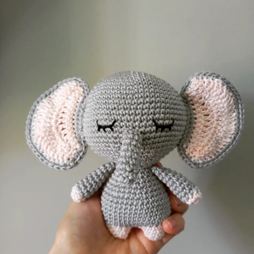 Amigurumi Elephant Free Pattern 3