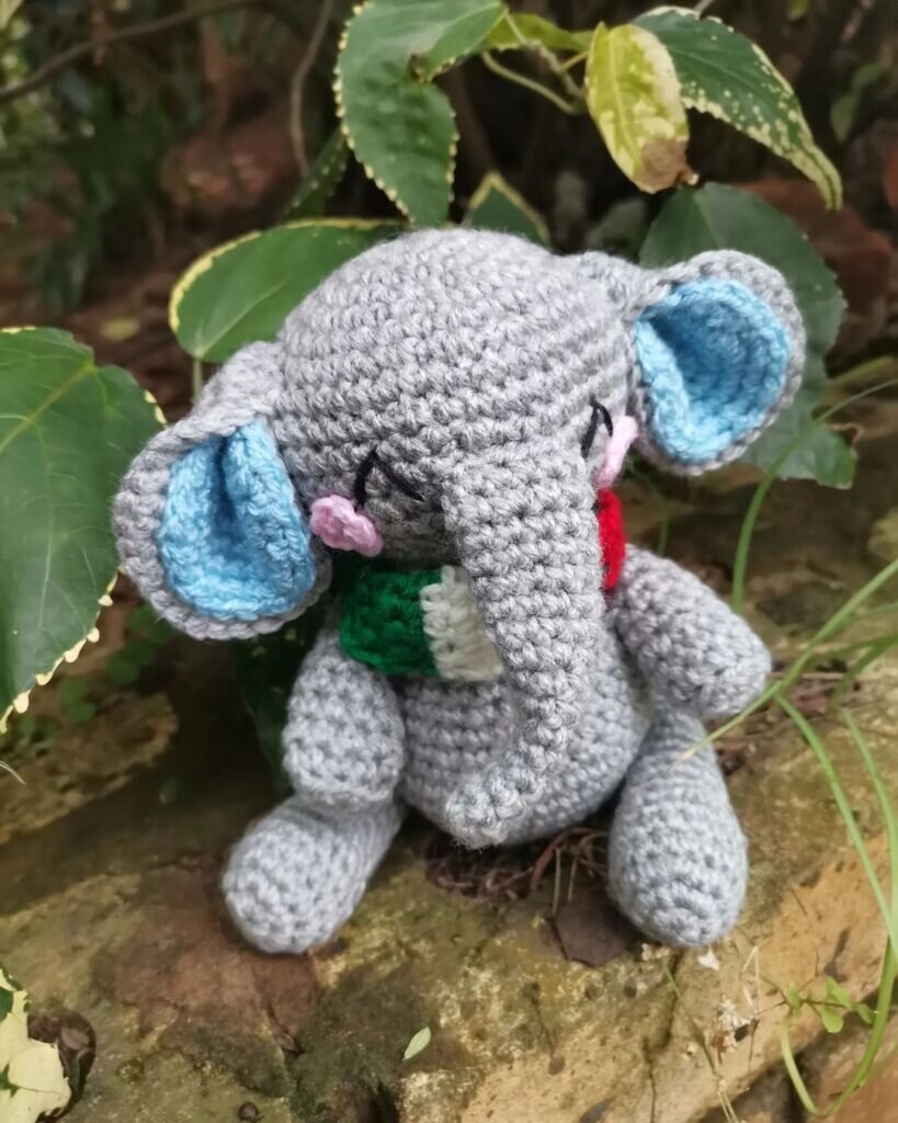 Amigurumi Elephant Free Pattern 5