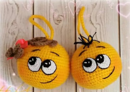 Amigurumi Emoticons Free Pattern