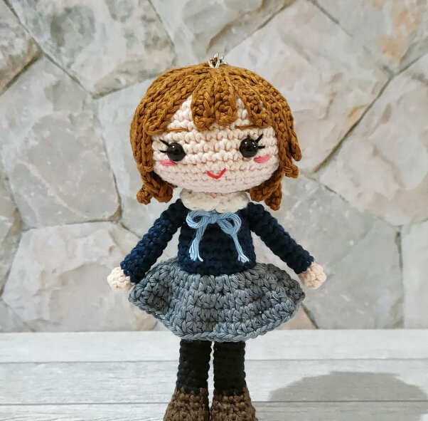 Amigurumi First Year Student Free Pattern 2