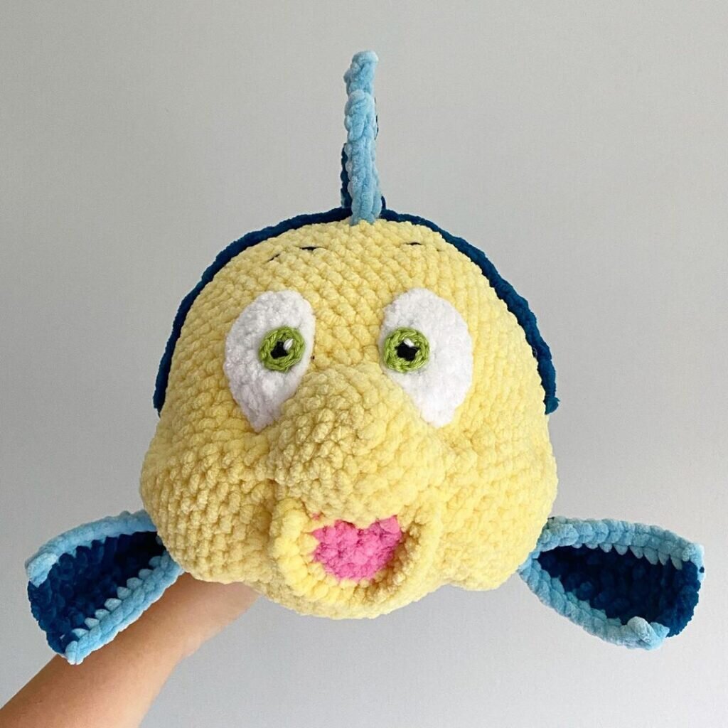 Amigurumi Flounder Crochet Pattern 1