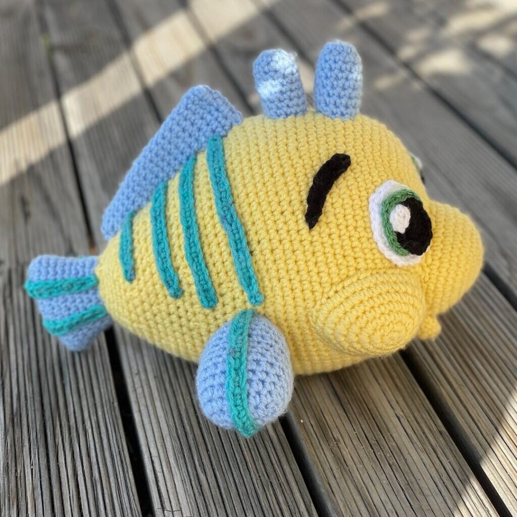 Amigurumi Flounder Crochet Pattern 3