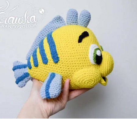 Amigurumi Flounder Crochet Pattern