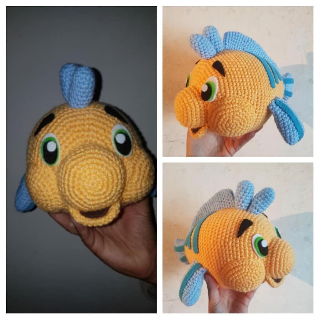 Amigurumi Flounder Free Pattern 1