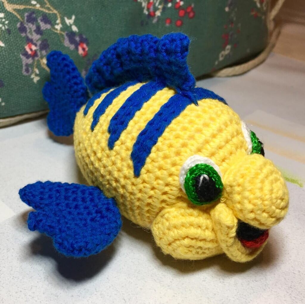 Amigurumi Flounder Free Pattern 3