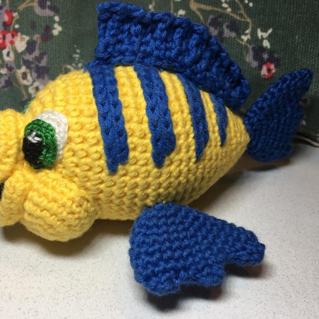 Amigurumi Flounder Free Pattern 4