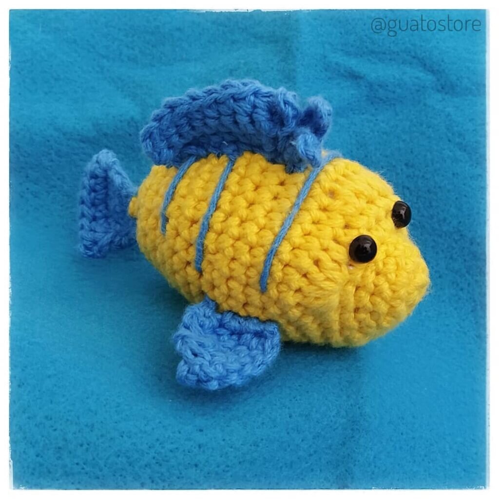 Amigurumi Flounder Free Pattern 6