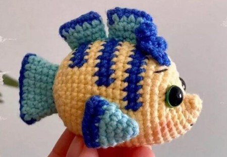 Amigurumi Flounder Free Pattern