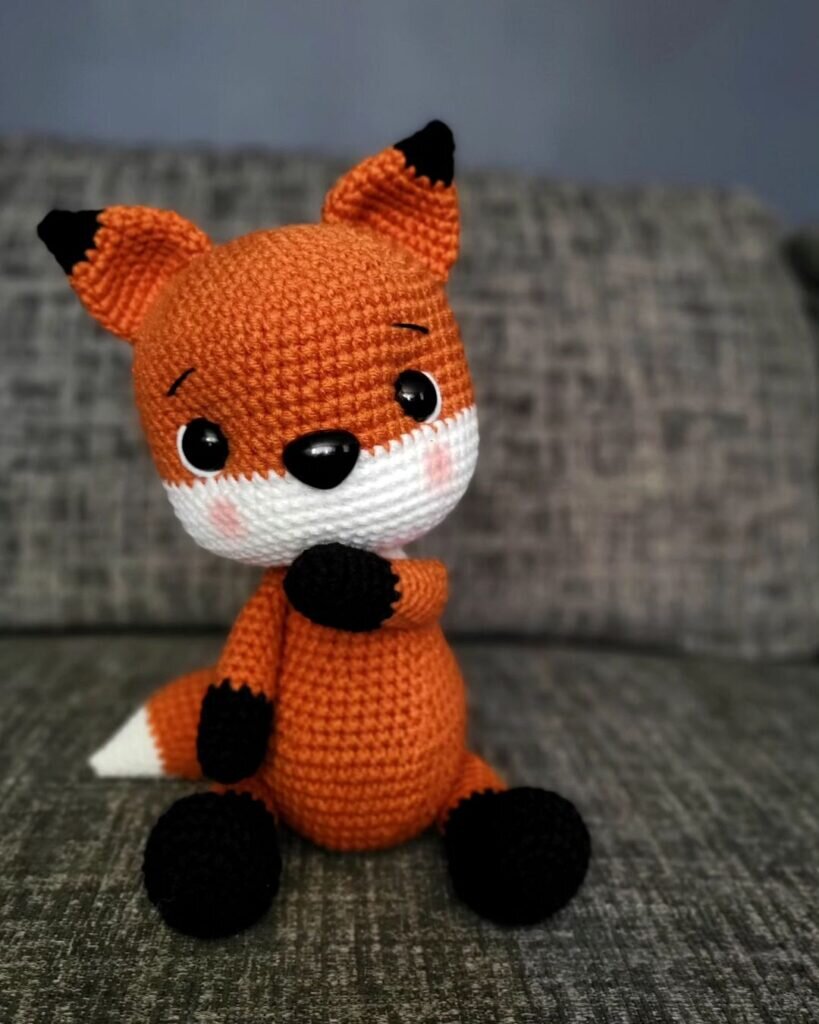 Amigurumi Fox Free Pattern 1