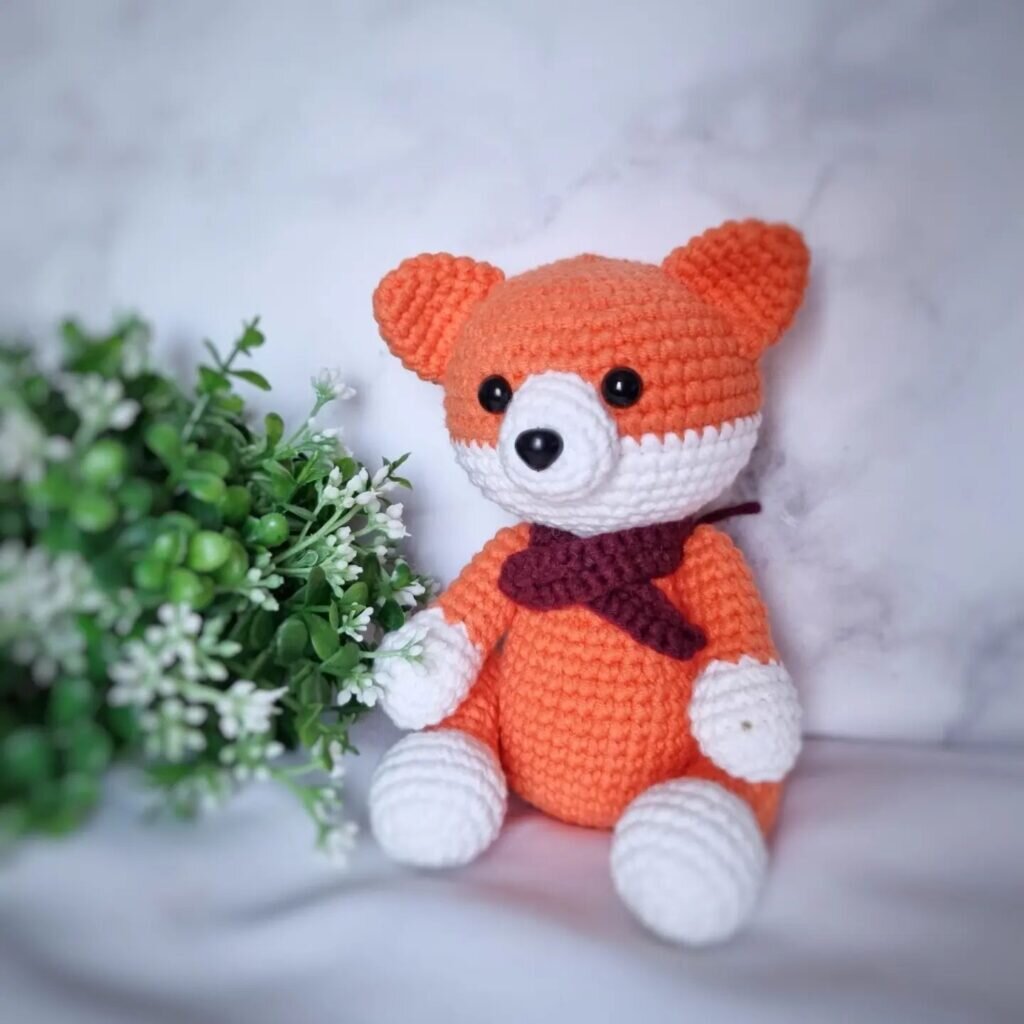 Amigurumi Fox Free Pattern 3