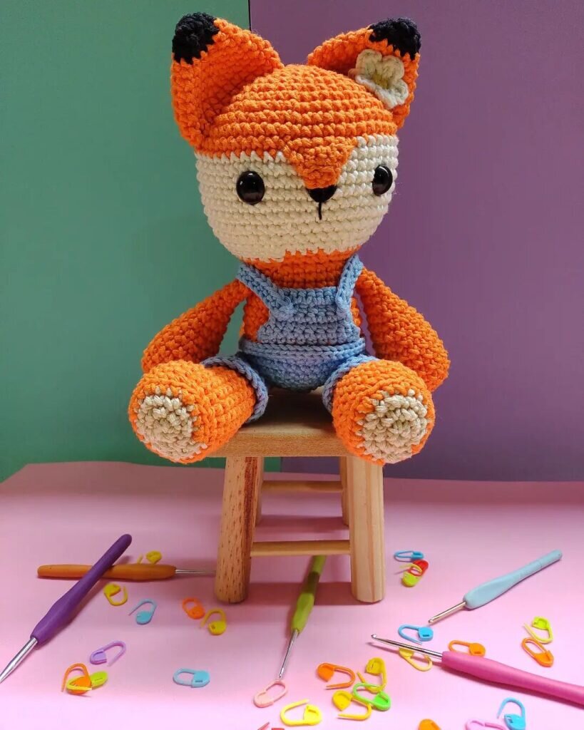 Amigurumi Fox Free Pattern 4