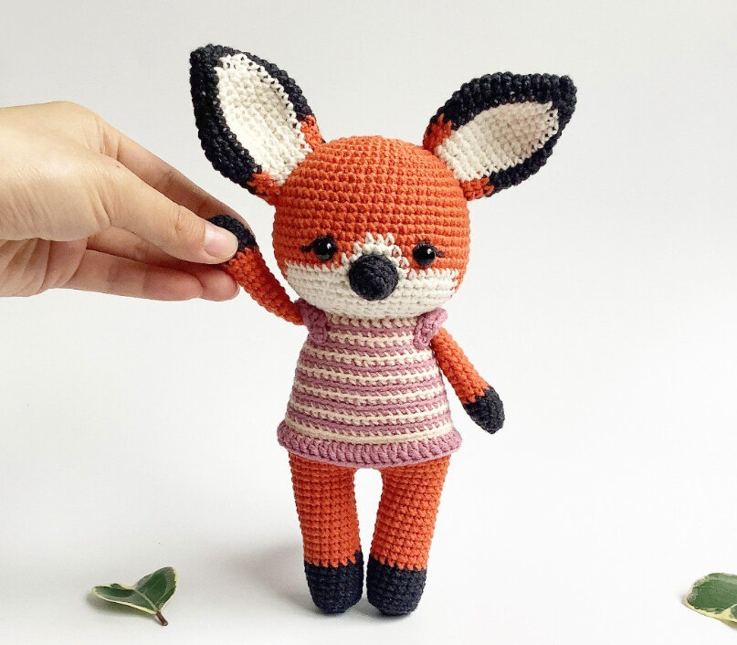 Amigurumi Fox Free Pattern 1