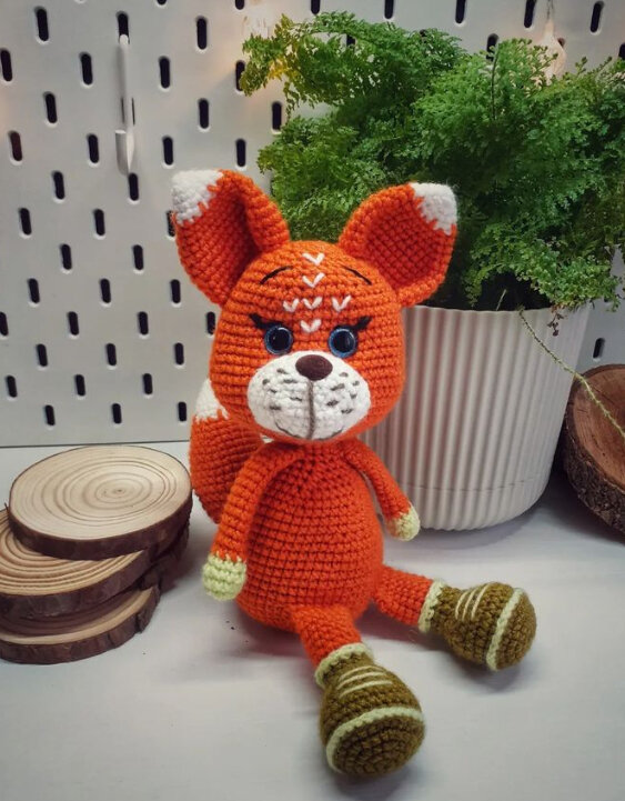 Amigurumi Fox Free Pattern 2